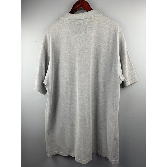 Vintage Duluth Trading Co‎ Gray Cotton Polo Men's short sleeve size XL - Picture 3 of 6